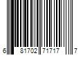 Barcode Image for UPC code 681702717177