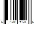 Barcode Image for UPC code 681706711706