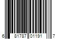 Barcode Image for UPC code 681787011917