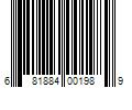 Barcode Image for UPC code 681884001989