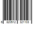 Barcode Image for UPC code 6820512321103