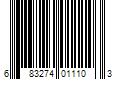 Barcode Image for UPC code 683274011103