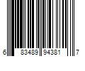 Barcode Image for UPC code 683489943817