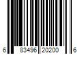 Barcode Image for UPC code 683496202006