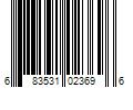 Barcode Image for UPC code 683531023696. Product Name: TimberTech 1-in x 30-in RadianceRail Express White Composite Square Deck Baluster (18-Pack) | TX30BALW