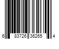 Barcode Image for UPC code 683726362654