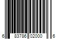 Barcode Image for UPC code 683786020006