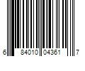 Barcode Image for UPC code 684010043617