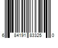 Barcode Image for UPC code 684191833250