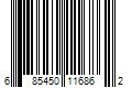 Barcode Image for UPC code 685450116862