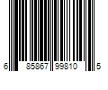 Barcode Image for UPC code 685867998105