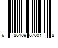 Barcode Image for UPC code 686109670018