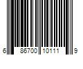 Barcode Image for UPC code 686700101119