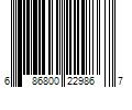 Barcode Image for UPC code 686800229867