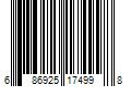 Barcode Image for UPC code 686925174998