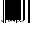 Barcode Image for UPC code 687077004171