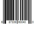 Barcode Image for UPC code 687339600400