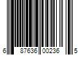 Barcode Image for UPC code 687636002365