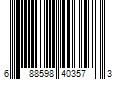 Barcode Image for UPC code 688598403573