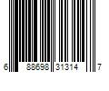 Barcode Image for UPC code 688698313147