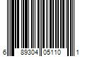 Barcode Image for UPC code 689304051101