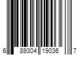 Barcode Image for UPC code 689304190367