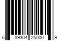 Barcode Image for UPC code 689304250009