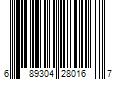 Barcode Image for UPC code 689304280167