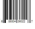 Barcode Image for UPC code 689304360227