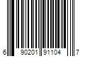 Barcode Image for UPC code 690201911047