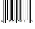 Barcode Image for UPC code 690251051113