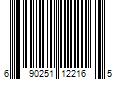 Barcode Image for UPC code 690251122165