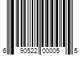 Barcode Image for UPC code 690522000055