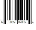 Barcode Image for UPC code 690559020354