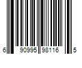 Barcode Image for UPC code 690995981165