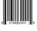 Barcode Image for UPC code 691355300015