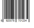 Barcode Image for UPC code 6920075701234