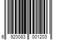 Barcode Image for UPC code 6920083001203