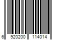 Barcode Image for UPC code 6920200114014