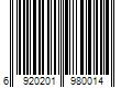 Barcode Image for UPC code 6920201980014