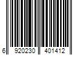 Barcode Image for UPC code 6920230401412