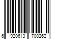 Barcode Image for UPC code 6920613700262