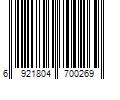 Barcode Image for UPC code 6921804700269