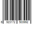 Barcode Image for UPC code 6923172503992