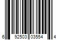 Barcode Image for UPC code 692503035544