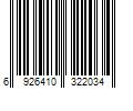 Barcode Image for UPC code 6926410322034