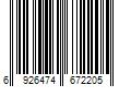 Barcode Image for UPC code 6926474672205