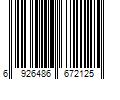 Barcode Image for UPC code 6926486672125