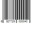 Barcode Image for UPC code 6927729000040