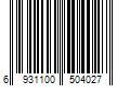 Barcode Image for UPC code 6931100504027